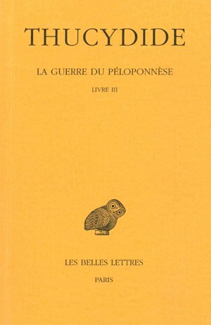 la guerre du péloponnèse. vol. 2-2. livre iii