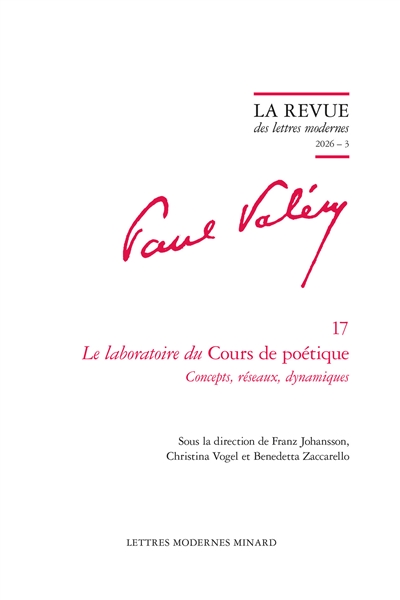 Paul Valéry. Vol. 17. Le...