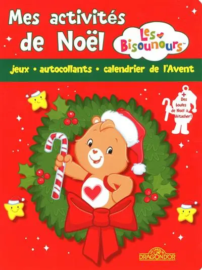 Mes activités de Noël : jeux, autocollants, calendrier de l'Avent