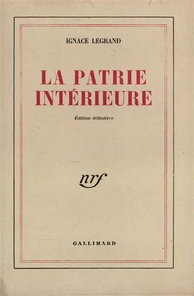 La patrie intérieure