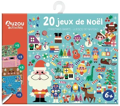 20 jeux de Noël. 20 christmas games. 20 juegos de Navidad