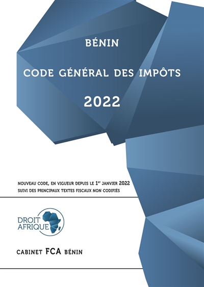 Bénin : Code général des impôts 2022