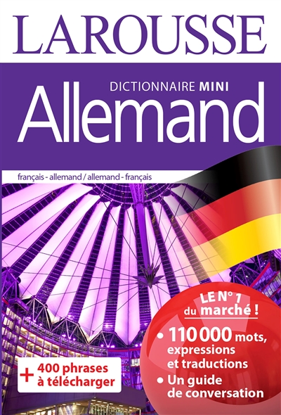 Allemand : mini dictionnaire : français-allemand, allemand-français. Deutsch : Miniwörterbuch : Französisch-Deutsch, Deutsch-Französisch