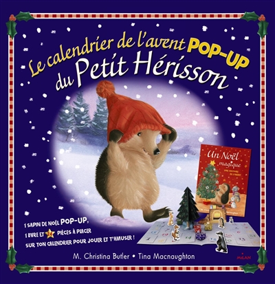 Le calendrier de l'Avent : pop-up du Petit Hérisson
