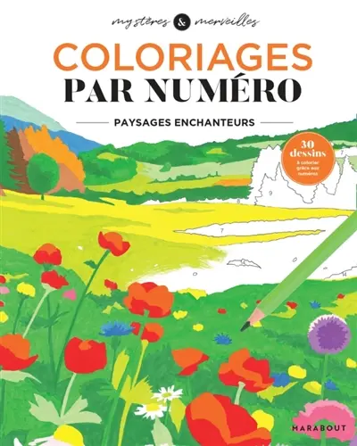 Coloriages mystères : Paysages enchanteurs