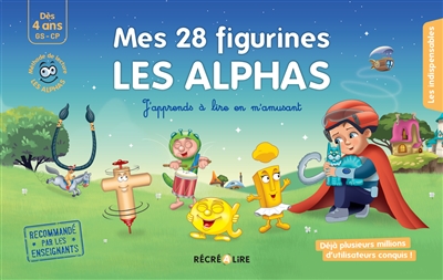 Mes 28 figurines Les Alphas...