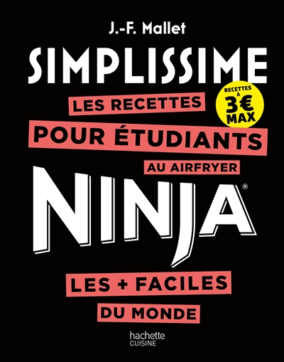 Simplissime : air fryer Ninja : étudiants