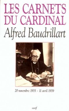 Carnets du cardinal Baudrillart : 20 novembre 1935-11 avril 1939