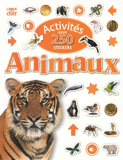 Activités avec 250 stickers animaux