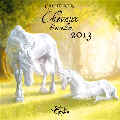 Calendrier des chevaux merveilleux 2013