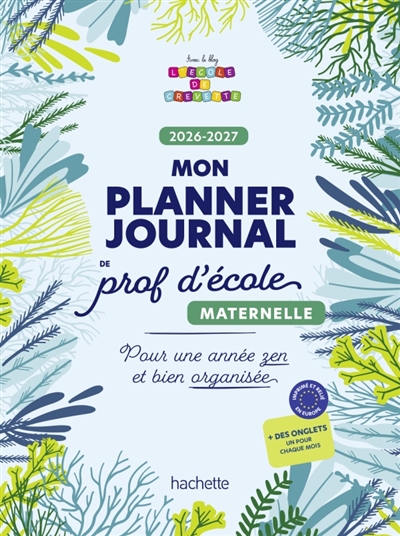 Mon planner journal de prof...