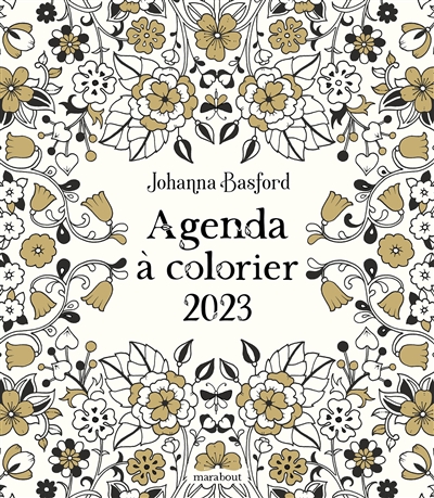 Agenda à colorier 2023