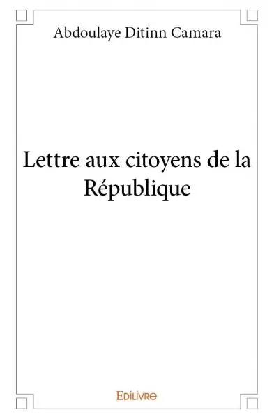 Lettre aux citoyens de la république