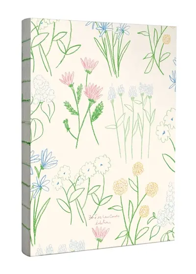 Grand cahier fleurs