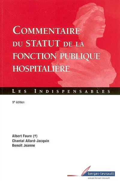 Commentaire du statut de la fonction publique hospitalière