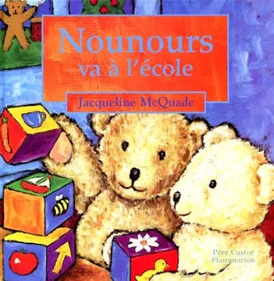 Nounours va à l'école