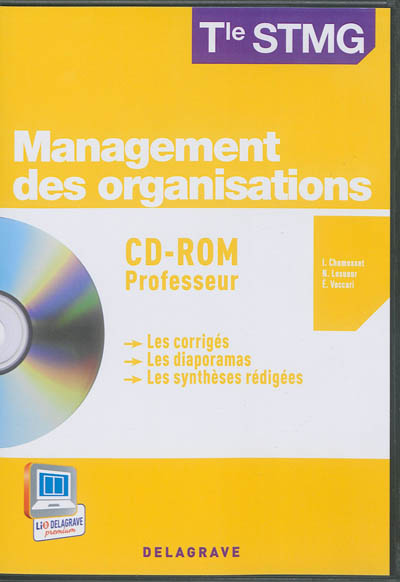 Management des organisations terminale STMG : CD-ROM professeur