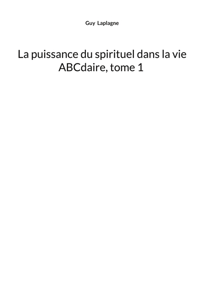 La puissance du spirituel...