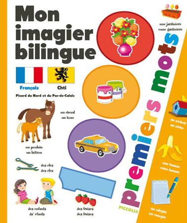 Mon imagier bilingue français-chti - 1000 premiers mots