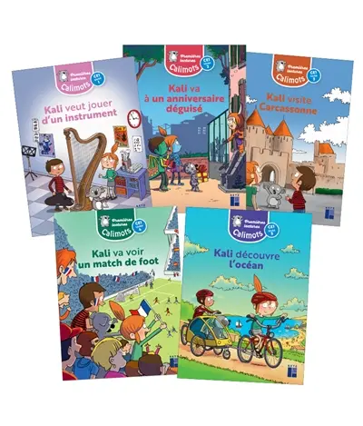 Calimots CE1 : albums de premières lectures : pack de 5