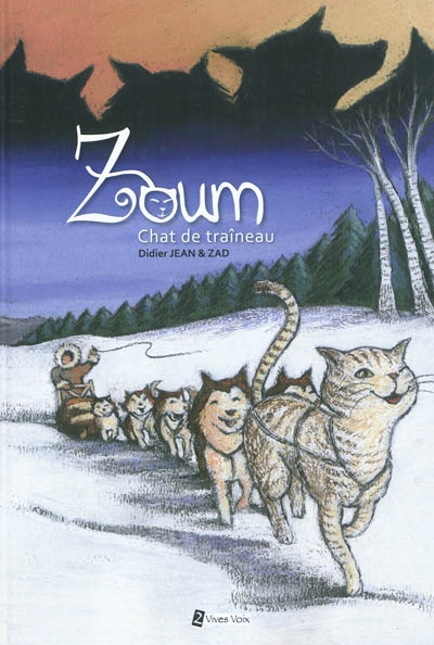 Zoum chat de traîneau