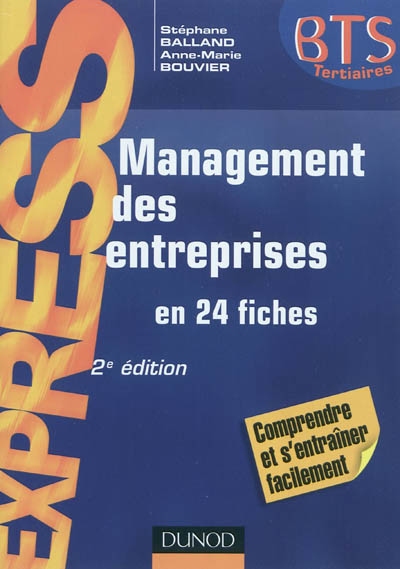 Management des entreprises : en 24 fiches
