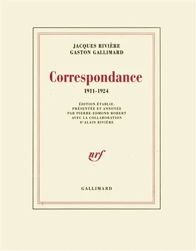 Correspondance : 1911-1924