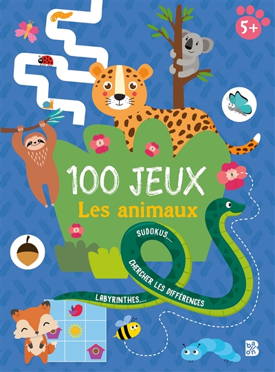100 jeux : les animaux