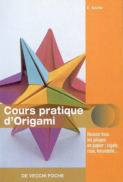 Cours pratique d'origami : réussir tous les pliages en papier : cigale, rose, hirondelle...