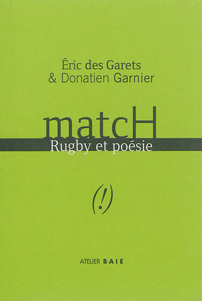 Match : rugby & poésie