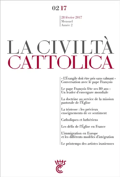 Civiltà cattolica (La), n° 2 (2017)