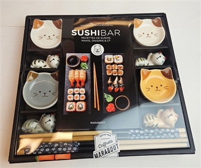 Sushi bar : recettes de sushis, makis, onigiris & Cie