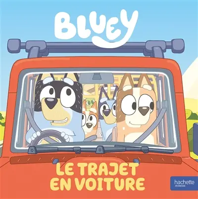 Bluey. Le trajet en voiture