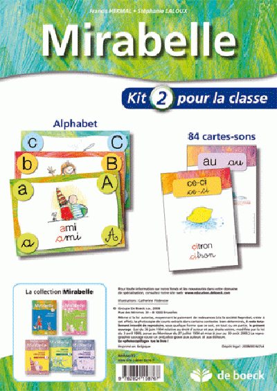 Mirabelle : kit 2 pour la classe