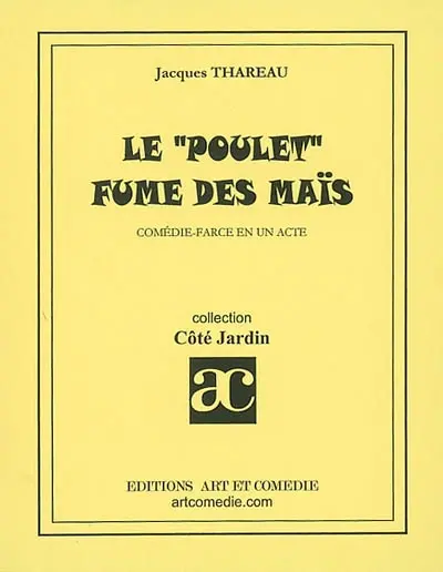 Le poulet fume des maïs