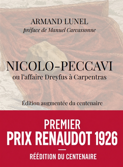 Nicolo-Peccavi ou L'affaire...