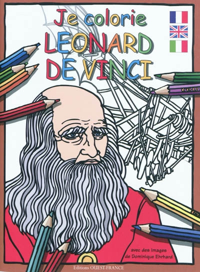 Je colorie Léonard de Vinci