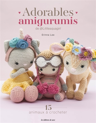 Adorables amigurumis de @littleaquagirl : 15 animaux à crocheter
