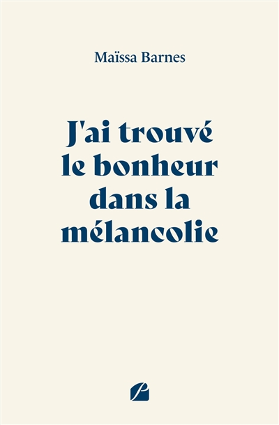 J'ai trouvé le bonheur dans...