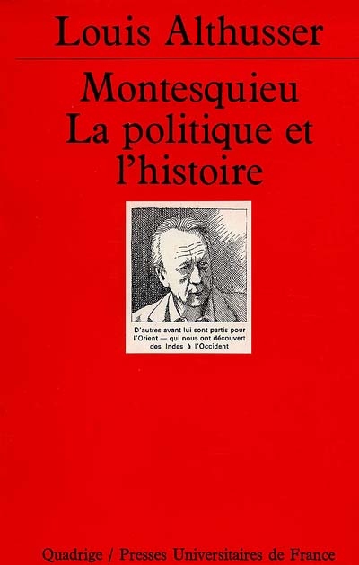 Montesquieu : la politique et l'histoire