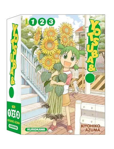 Coffret Yotsuba & ! : tomes 1, 2, 3