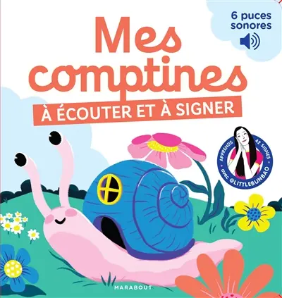 Mes comptines à écouter et à signer. Apprends 42 signes avec @LittleBunBao