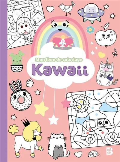 Kawaii : mon livre de coloriage