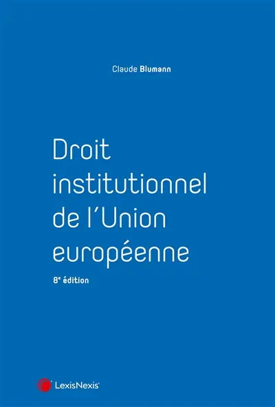 Droit institutionnel de l'Union européenne