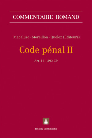 Code pénal. Vol. 2. Article 111-392