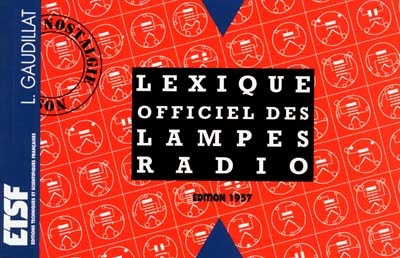 Lexique officiel des lampes radio, 1957