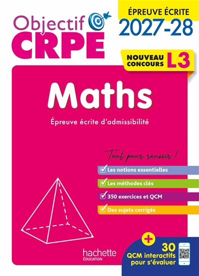 Maths : épreuve écrite...