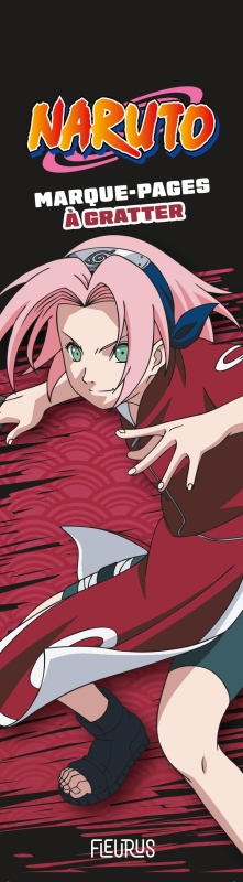 Naruto : marque-pages à gratter : Sakura