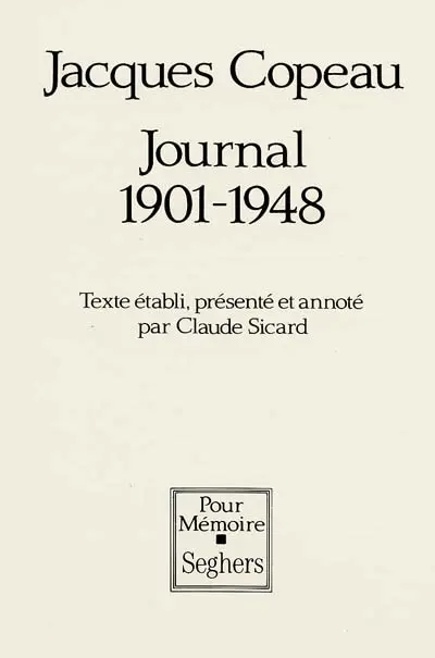 Journal 1901-1948
