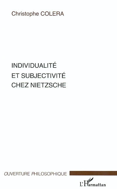 Individualité et subjectivité chez Nietzsche